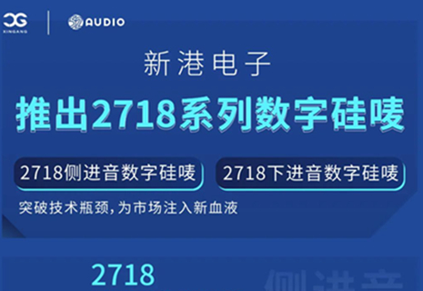新港電子發(fā)布2718系列數(shù)字硅嘜，突破技術(shù)瓶頸，為市場(chǎng)注入新血液